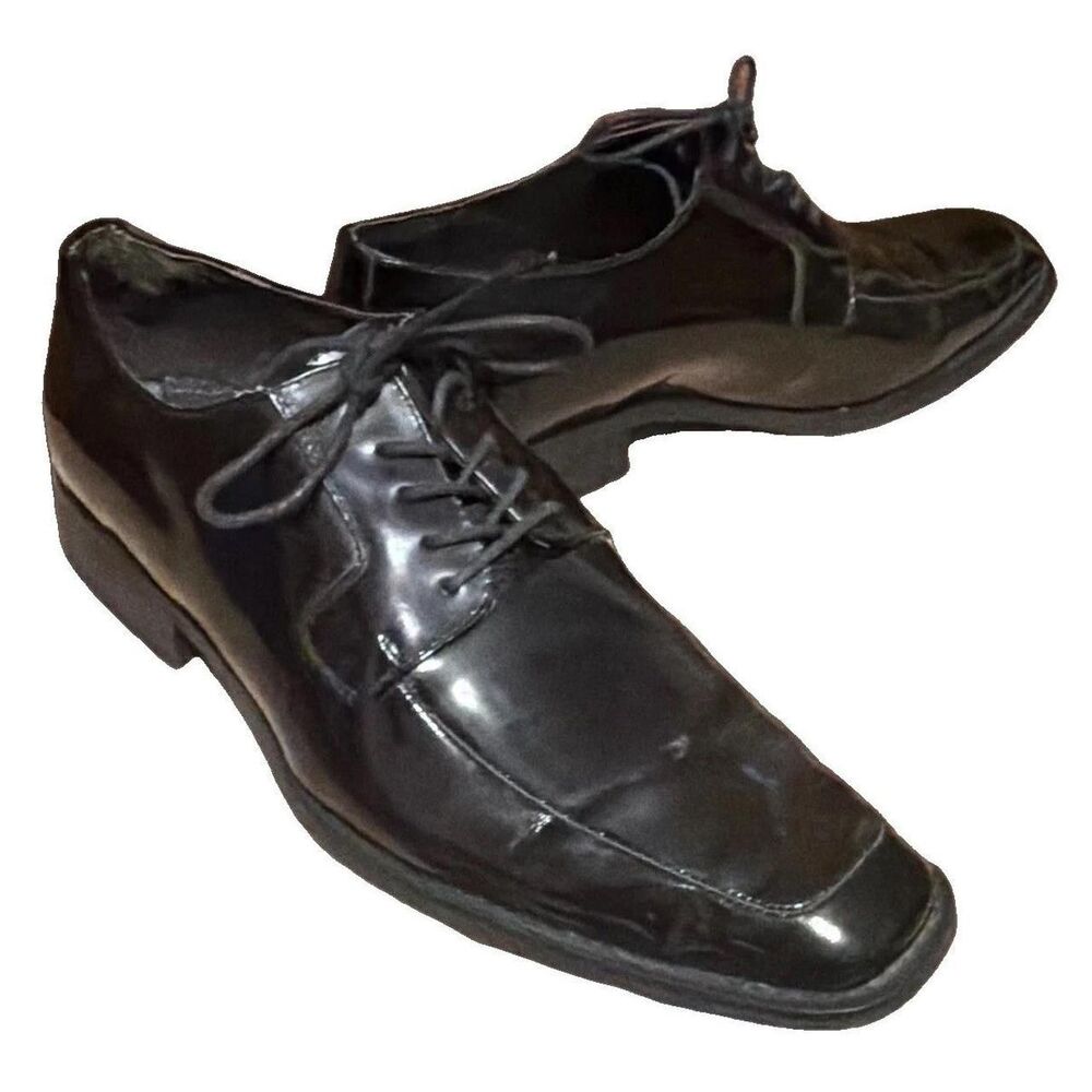 Via Spiga Studio Laconi BLK Italian style Shoes Men's US 11.5 D Lace Up Oxford